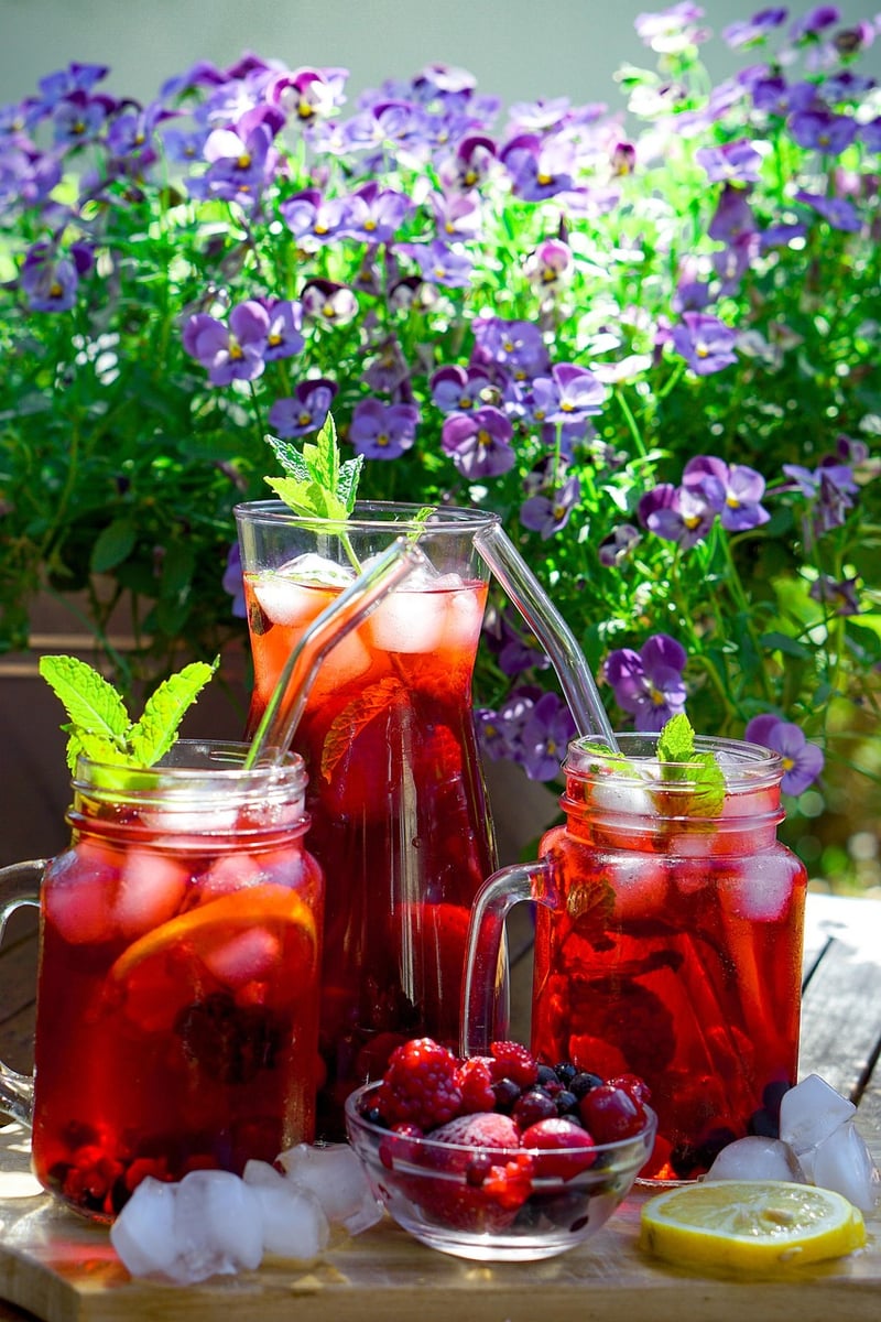 Blueberry Iced Tea
